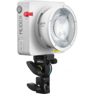 Godox ML100R RGB Luz LED (Kit Godox ML-L36° Reflector y Godox BG02 Battery Grip)