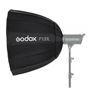 SoftBox Parabólico Godox P120L de 120cm Armado Rápido Montura Bowens