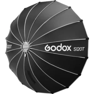 SoftBox Paraguas Godox S120T de 120cm Armado rapido Montura Bowens